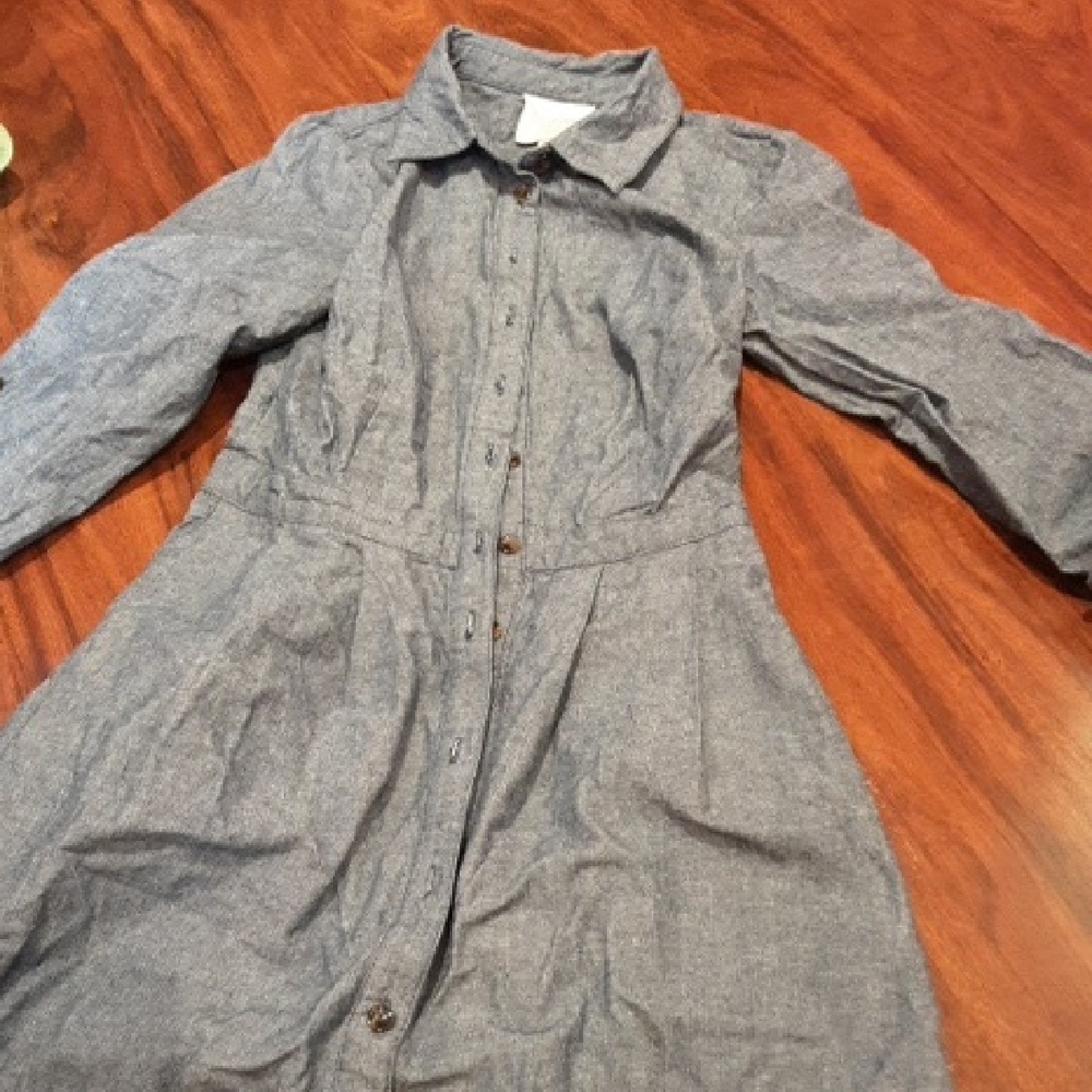 Modcloth Denim Broadcaster Dress